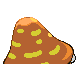 Parasect shiny back-facing sprite from Pokémon Pearl