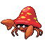 Parasect front-facing sprite from Pokémon FireRed