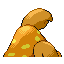 Parasect shiny back-facing sprite from Pokémon FireRed