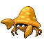Parasect shiny front-facing sprite from Pokémon FireRed