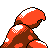Parasect back-facing sprite from Pokémon Silver