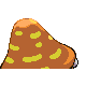 Parasect shiny back-facing sprite from Pokémon Platinum