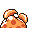 Parasect back-facing sprite from Pokémon Red