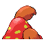 Parasect back-facing sprite from Pokémon Ruby