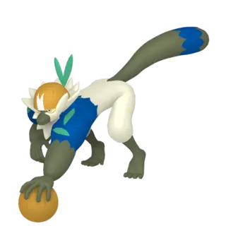 Passimian shiny front-facing sprite from The Isle Of Armor