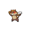 Patrat front-facing sprite from Pokémon White 2