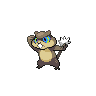 Patrat shiny front-facing sprite from Pokémon White 2