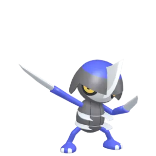 Pawniard shiny front-facing sprite from Pokémon Omega Ruby