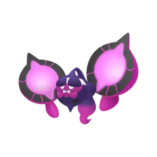 Pecharunt front-facing sprite from Pokémon Scarlet/Violet: The Indigo Disk