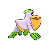Pelipper shiny back-facing sprite from Pokémon White 2