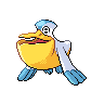 Pelipper front-facing sprite from Pokémon White