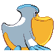 Pelipper back-facing sprite from Pokémon Diamond
