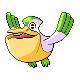 Pelipper shiny front-facing sprite from Pokémon Diamond