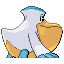 Pelipper back-facing sprite from Pokémon Sapphire