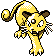 Persian front-facing sprite from Pokémon Crystal