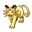 Persian front-facing sprite from Pokémon Emerald