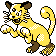 Persian front-facing sprite from Pokémon Gold