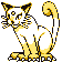 Persian front-facing sprite from Pokémon Red