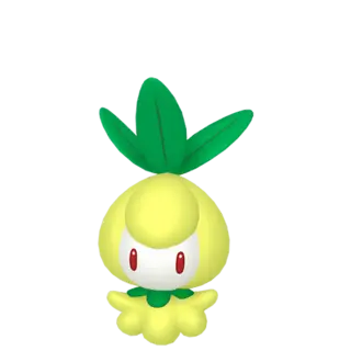 Petilil front-facing sprite from Pokémon Scarlet