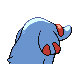 Phanpy shiny back-facing sprite from Pokémon Diamond