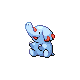 Phanpy shiny front-facing sprite from Pokémon Diamond