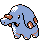 Phanpy front-facing sprite from Pokémon Silver