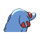 Phanpy shiny back-facing sprite from Pokémon SoulSilver