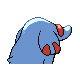 Phanpy shiny back-facing sprite from Pokémon Platinum