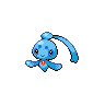 Phione front-facing sprite from Pokémon White