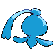 Phione back-facing sprite from Pokémon Pearl