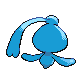 Phione back-facing sprite from Pokémon HeartGold