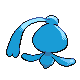 Phione back-facing sprite from Pokémon Platinum