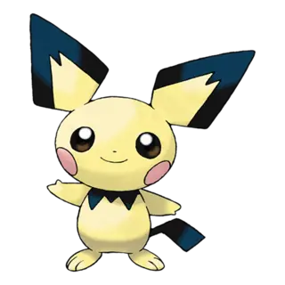 Pichu official artwork
