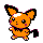 Pichu shiny front-facing sprite from Pokémon Crystal