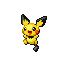Pichu shiny front-facing sprite from Pokémon Emerald