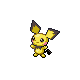 Pichu front-facing sprite from Pokémon Platinum