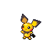 Pichu shiny front-facing sprite from Pokémon Platinum