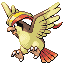 Pidgeot front-facing sprite from Pokémon LeafGreen