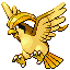 Pidgeot shiny front-facing sprite from Pokémon LeafGreen