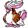 Pidgeot front-facing sprite from Pokémon Gold