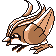 Pidgeot front-facing sprite from Pokémon Red