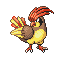 Pidgeotto front-facing sprite from Pokémon Emerald