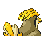 Pidgeotto shiny back-facing sprite from Pokémon FireRed