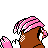 Pidgeotto back-facing sprite from Pokémon Silver