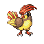 Pidgeotto front-facing sprite from Pokémon Sapphire
