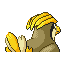 Pidgeotto shiny back-facing sprite from Pokémon Sapphire