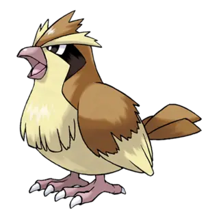 Pidgey official artwork