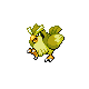 Pidgey shiny front-facing sprite from Pokémon Pearl