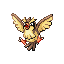 Pidgey front-facing sprite from Pokémon Emerald