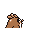 Pidgey back-facing sprite from Pokémon Red